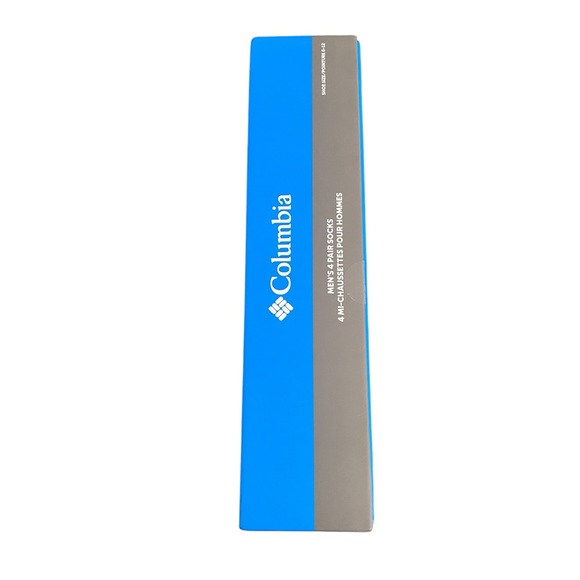 Columbia Mens Crew Socks 4 Pair Box Gift Set - Picture 9 of 11
